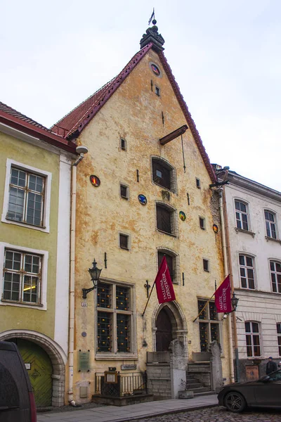 Tallinn Estonie Janvier 2018 Tallinn City Theatre Est Théâtre Répertoire — Photo