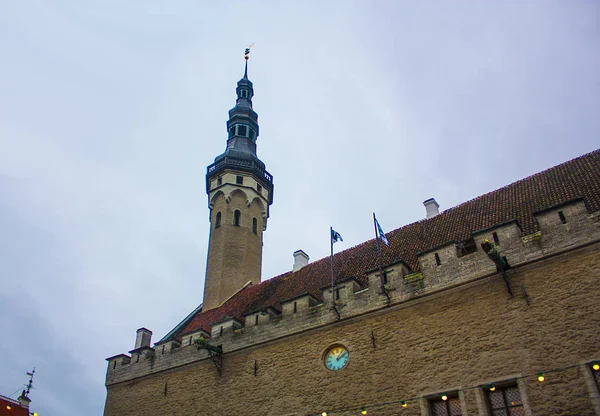 Tallinns Rådhus Estland — Stockfoto