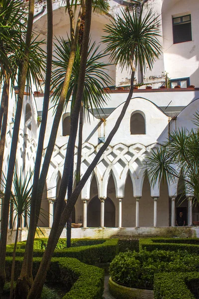 Amalfi Italien März 2018 Paradieshof Ist Eine Terrasse Mit Galerie — Stockfoto