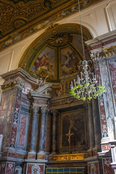 アマルフィ イタリア 2018 インテリアの大聖堂の聖アンドリュー ドゥオーモ アンドレアス アマルフィ イタリアで — ストック写真