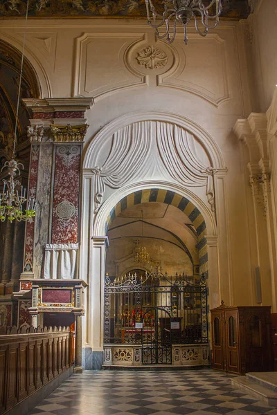 Amalfi Olaszország 2018 Március Belső Katedrális Szent András Duomo San — Stock Fotó