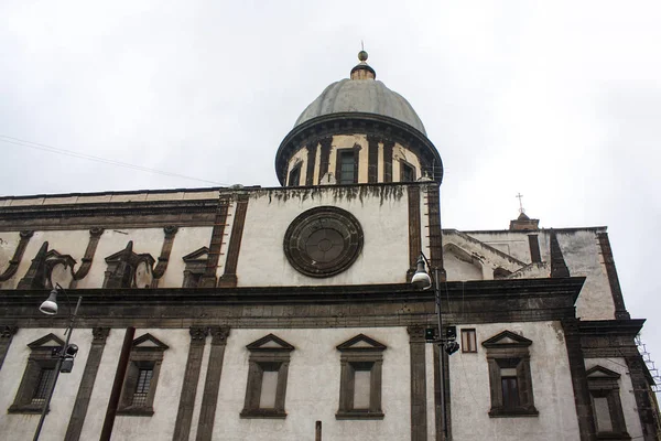 Nápoles Italia Marzo 2018 Iglesia Santa Caterina Formiello Piazza Enrico — Foto de Stock