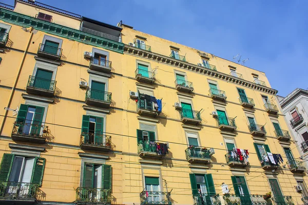 Naples Italy March 2018 Typical Architecture Center Naples Italy — Stock Photo, Image