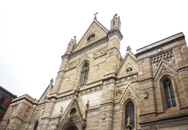 Nápoles Italia Marzo 2018 Catedral Nápoles Duomo San Gennaro Catedral — Foto de Stock