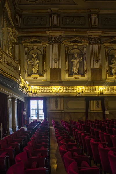 Nápoles Italia Marzo 2018 Interior Del Palazzo Reale Piazza Del — Foto de Stock