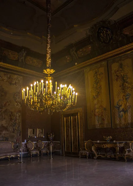 Nápoles Italia Marzo 2018 Interior Del Palazzo Reale Piazza Del — Foto de Stock