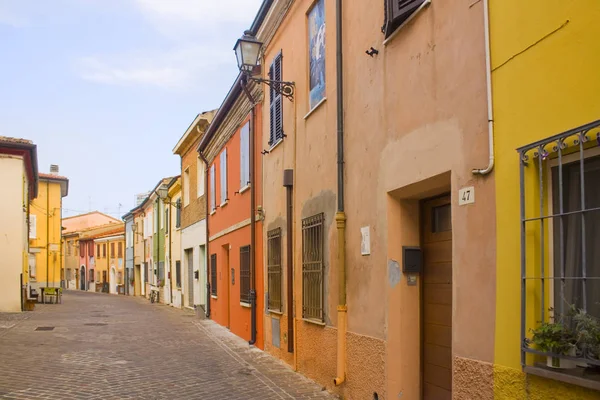 Rimini Itálie Srpna 2019 Malebná Čtvrť San Giuliano Starém Městě — Stock fotografie