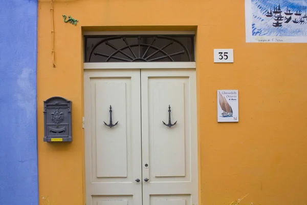 Puerta Entrada Pintoresco Barrio San Giuliano Casco Antiguo Rímini Italia — Foto de Stock