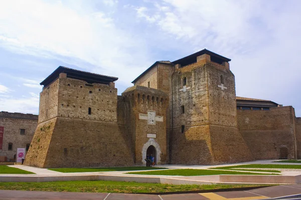 Vista Castel Sismondo Rímini Italia — Foto de Stock