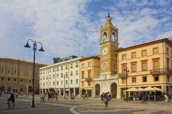 Rimini Olaszország 2019 Augusztus Piazza Tre Martiri Rimini — Stock Fotó