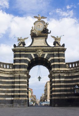 Arch Giuseppe Garibaldi Catania, Sicilya, İtalya