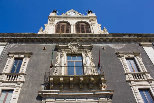 Palazzo Tezzano Piazza Stesicoro Catania Italia Sicilia — Foto de Stock