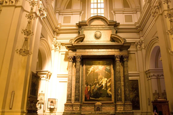Catania Italien September 2019 Innenraum Der Kirche Michele Arcangelo Minoriti — Stockfoto