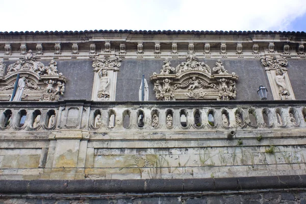 Fragment Palazzo Biscari Catania Italy Sicily — 스톡 사진