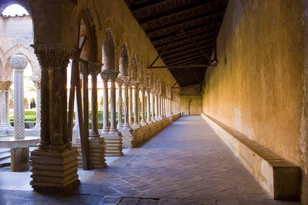 Monastery Garden Monreale Sicily Italy — Stock Photo, Image