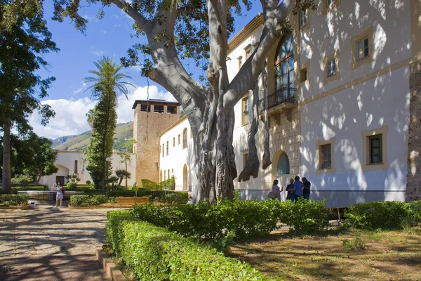 Monreale Italien Oktober 2019 Orange Trädgård Eller Giardino Degli Aranci — Stockfoto