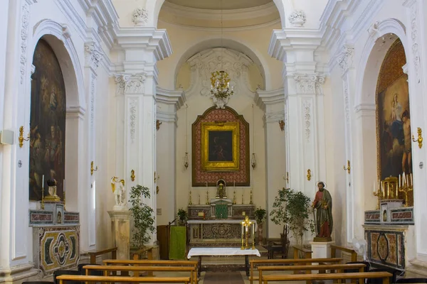 Syrakusa Italien Oktober 2019 Inredning Kyrkan Sant Paolo Syrakusa Sicilien — Stockfoto