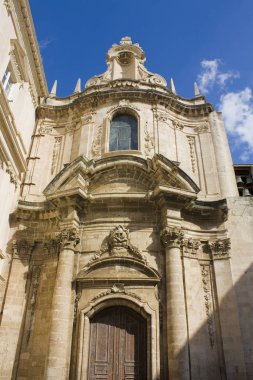 Syracuse, Sicilya, İtalya 'daki Kusursuz Gebelik Kilisesi (veya Chiesa dell' Immacolata)
