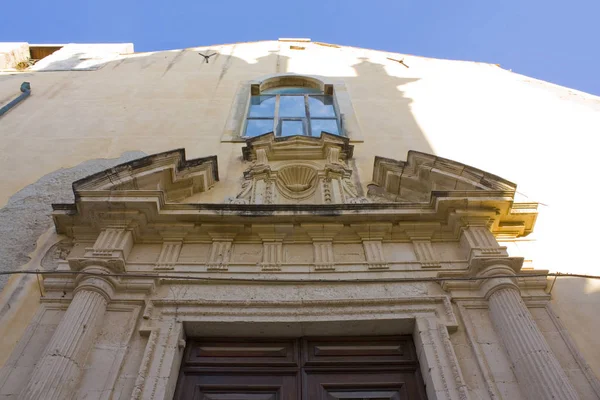 Igreja Carmim Siracusa Sicília Itália — Fotografia de Stock