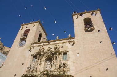  İspanya, Alicante 'de Santa Maria Bazilikası