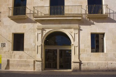 Alicante, İspanya - 15 Ekim 2019: Alicante Çağdaş Sanatlar Müzesi (Maca)