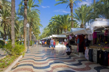 Kordon - Alicante, İspanya 'da ana gezinti güvertesi 