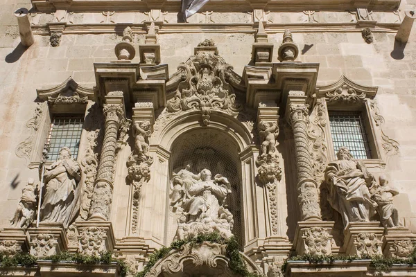 Фрагмент Базиліки Санта Марія Аліканте Іспанія — стокове фото