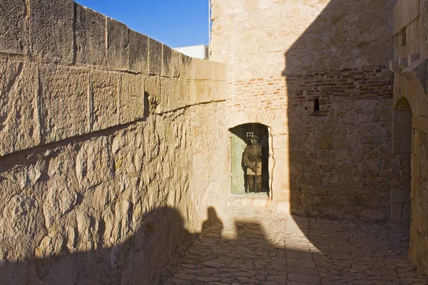 Castelo Santa Barbara Alicante Espanha — Fotografia de Stock