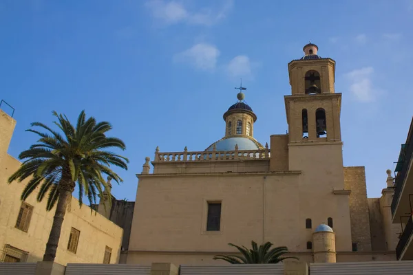 Kathedraal Van Sint Nicolaas Alicante Spanje — Stockfoto