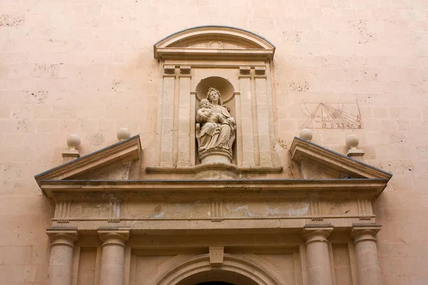 Fragmento Catedral São Nicolau Alicante Espanha — Fotografia de Stock