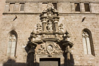 Valencia, İspanya 'daki Sant Joan del Mercat Kilisesi' nin bir parçası.