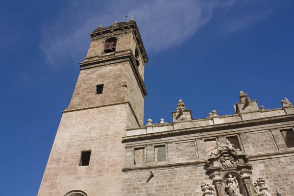 Frammento Della Chiesa Sant Joan Del Mercat Valencia Spagna — Foto Stock