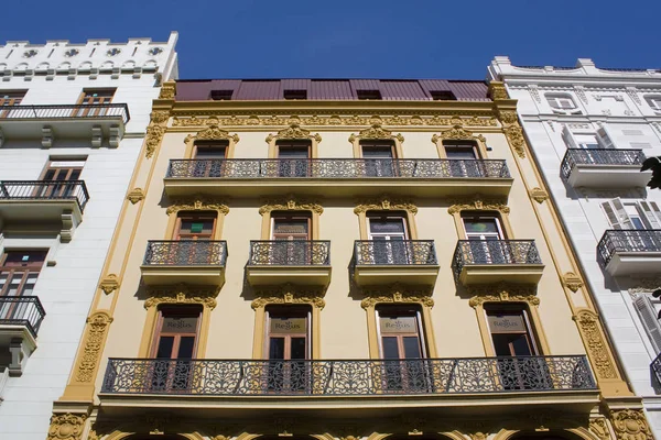 Hermoso Edificio Histórico Casco Antiguo Valencia España — Foto de Stock