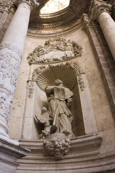 Fragmento Catedral Valencia Valencia España — Foto de Stock