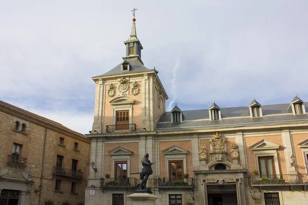 Madrid Spanien Januar 2020 Statue Von Don Lvaro Bazan Der — Stockfoto