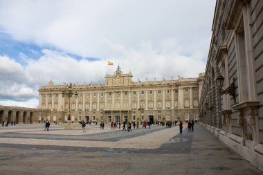  İspanya, Madrid 'deki Kraliyet Sarayı 