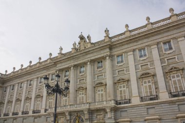  İspanya, Madrid 'deki Kraliyet Sarayı 