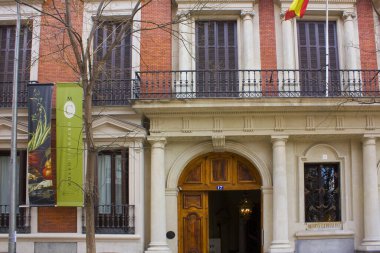 MADRID, İspanya - 17 Ocak 2020: Madrid Cerralbo Müzesi, İspanya
