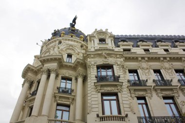 MADRID, SPAIN - 17 January, 2020: Metropolis building in Madrid, Spain 