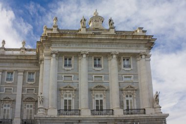  İspanya, Madrid 'deki Kraliyet Sarayı 