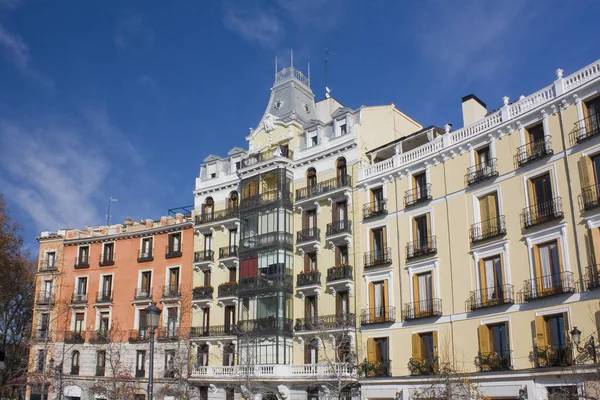 Antiguos Edificios Históricos Plaza Oriente Madrid España — Foto de Stock
