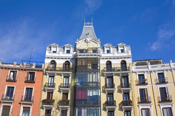 Antiguos Edificios Históricos Plaza Oriente Madrid España — Foto de Stock