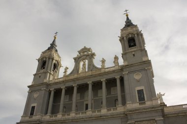 Madrid, İspanya 'daki Almudena Katedrali 