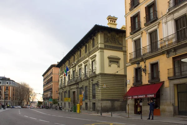 Madrid Spanje Januari 2020 Italiaans Cultureel Instituut Madrid — Stockfoto