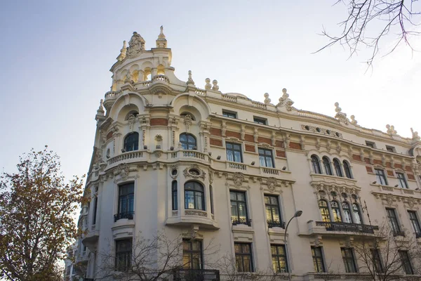 Beautiful Historical Building Old Town Madrid Spain — Stock Photo, Image