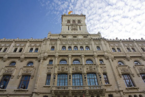 Schönes Historisches Gebäude Der Altstadt Von Madrid Spanien — Stockfoto