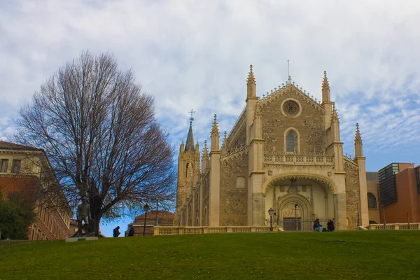 Kirche San Jeronimo Realo Madrid Spanien — Stockfoto