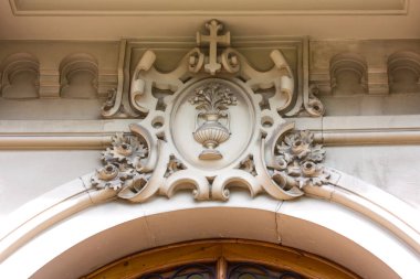 Murcia, İspanya 'daki San Leandro Koleji girişi.