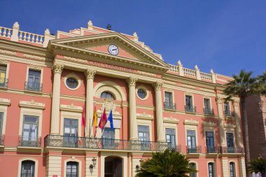 İspanya 'nın Murcia kentindeki Belediye Binası (Casa Consistorial)