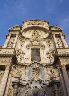 Murcia, İspanya 'daki Aziz Mary Katedrali Kilisesi' nin bir parçası.